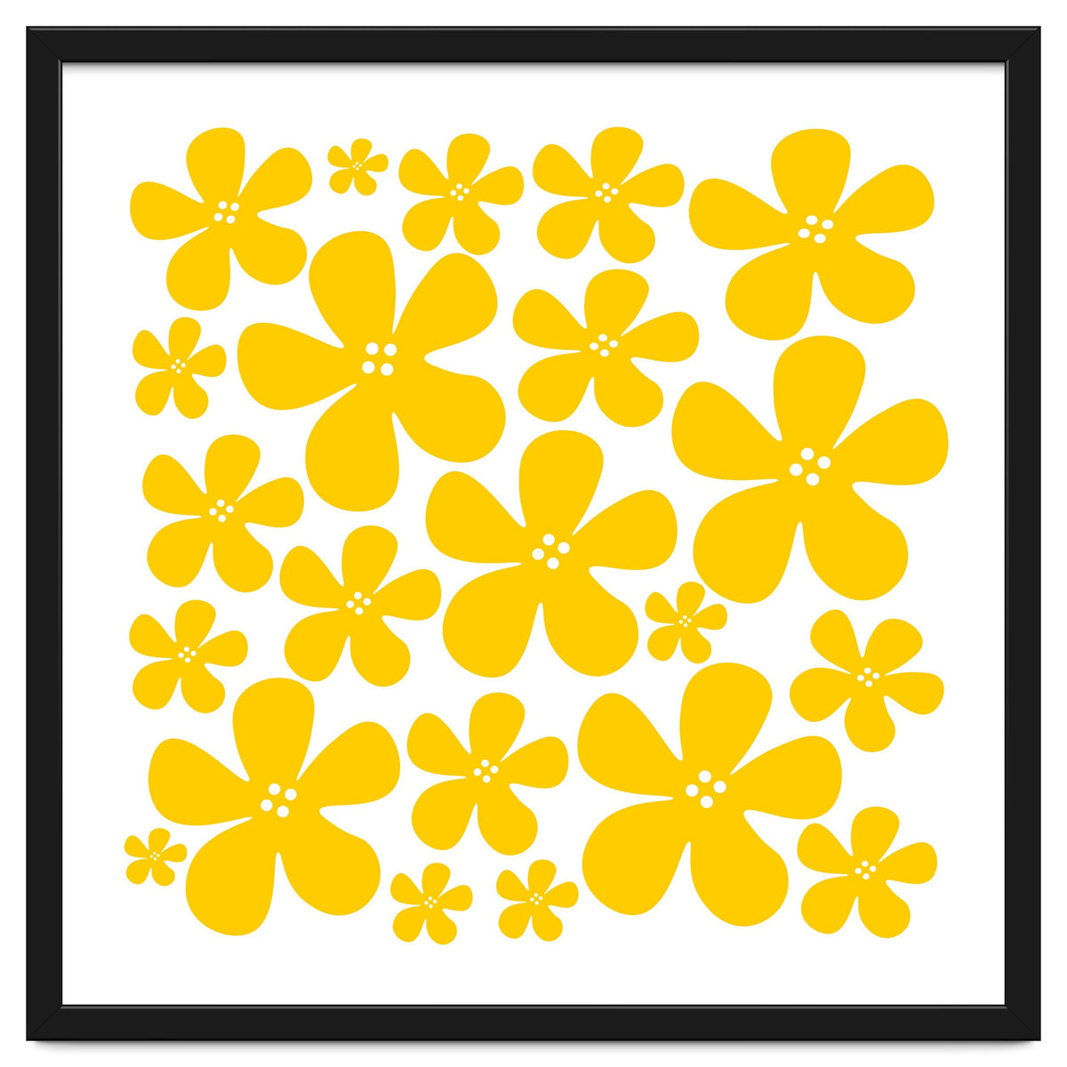 Yellow Flowers Pattern