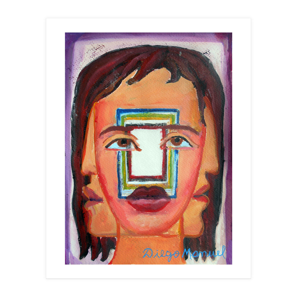 Cabeza De Mujer 21 (Print Only)