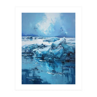 The Silent Fracture of Cerulean Giants (Print Only)