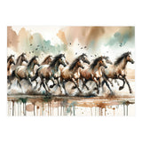 Running Horses Panorama (Print Only) thumbnail
