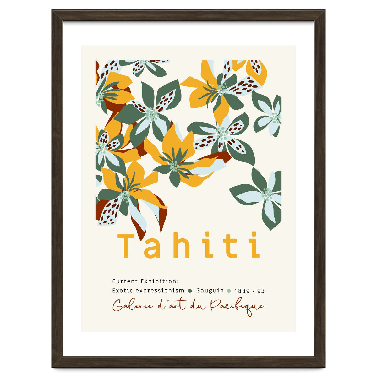 Exotic expressionism Gauguin Tahiti