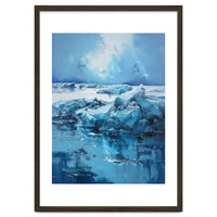 The Silent Fracture of Cerulean Giants