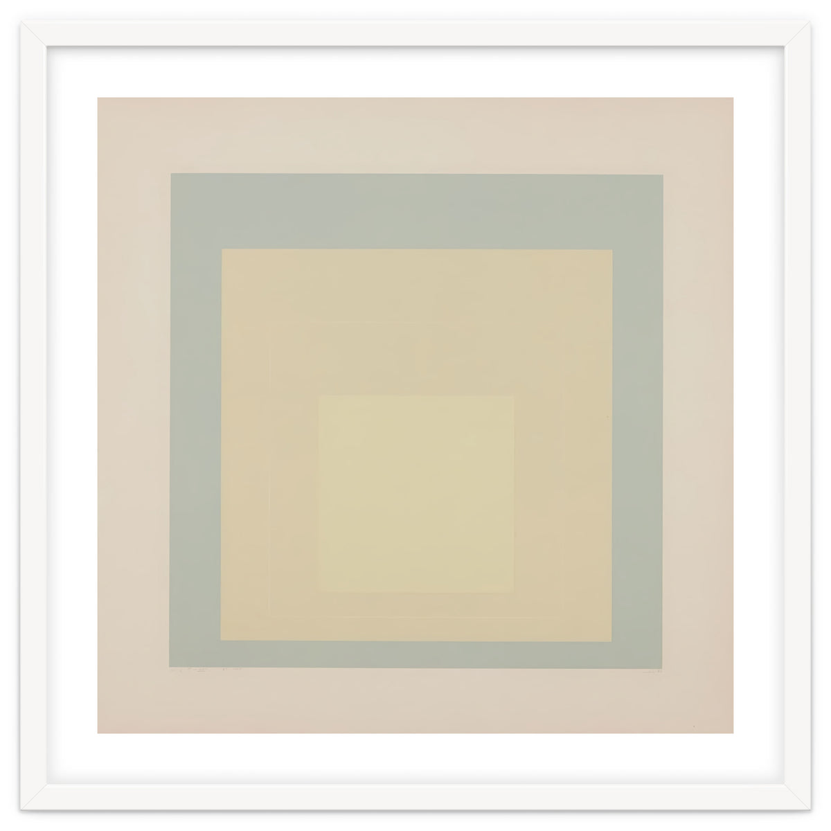 JOSEF ALBERS - HOMAGE TO THE SQUARE
