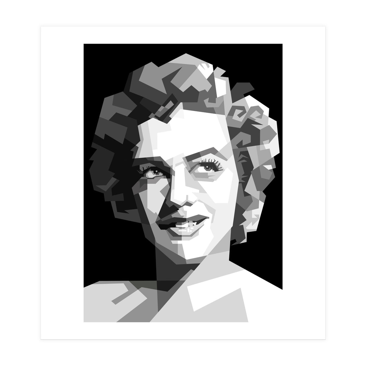 Marilyn Monroe 60s Hollywood Stars Movie (Print Only)