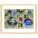 Cosmos Planet Invert Collage Universe Design thumbnail