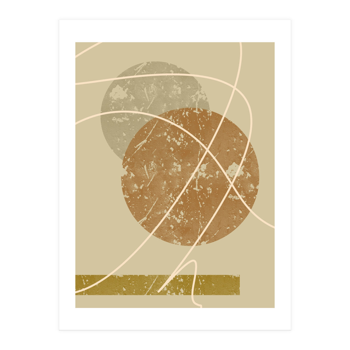 Circles and Lines in Harmony (Print Only)