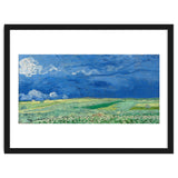 Wheatfield under Thunderclouds. Date: July 1890, Auvers-sur-Oise. Dimensions: 50.4 cm x 101.3 cm,... thumbnail