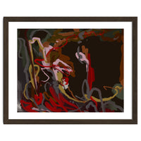 Abstract Fluidity oil painting