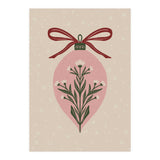 Christmas Floral Globe (Print Only) thumbnail