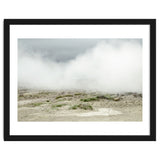 Landscape covered by hot spring steam - Iceland thumbnail
