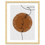 Abstract Brown and Black Lines thumbnail