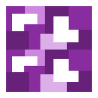 Purple Abstract Square Tiles (Print Only)
