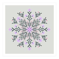 Spring Flowers Mandala (Print Only)