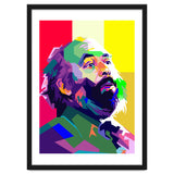 Luciano Pavarotti Opera Musical Pop Art WPAP thumbnail