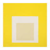 JOSEF ALBERS - HOMAGE TO THE SQUARE YELLOW WHITE (Print Only) thumbnail