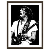 Neil Young Musician Legend in Grayscale thumbnail