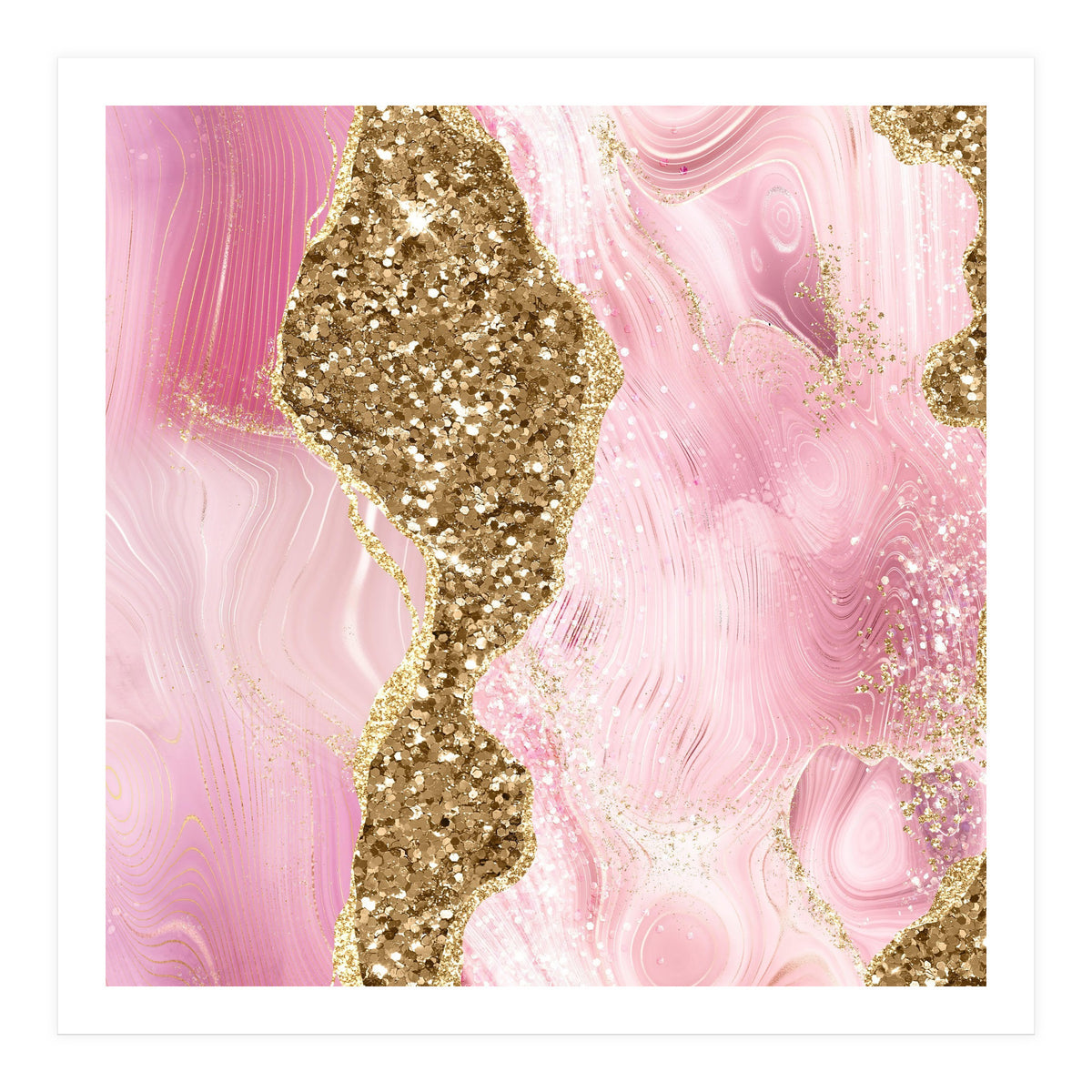 Agate Glitter Dazzle Texture 16  (Print Only)