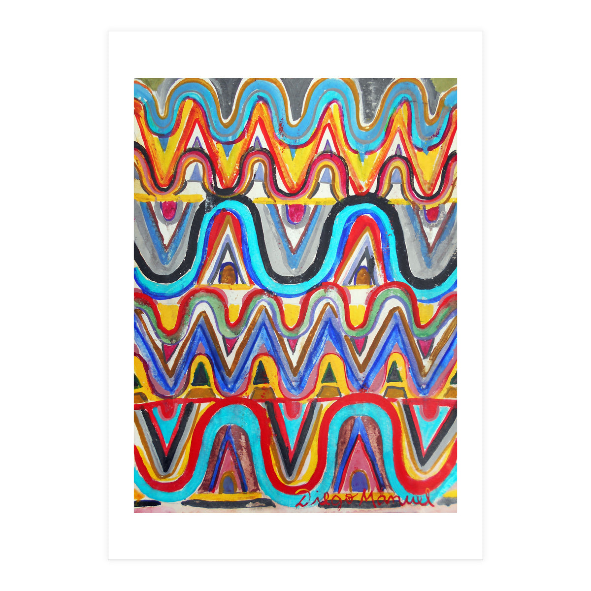 Abstracto Pop 2024 12 (Print Only)