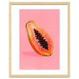 Papaya fruit illustration thumbnail