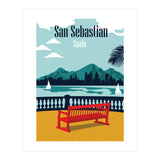 San Sebastian Beach, Spain (Print Only) thumbnail