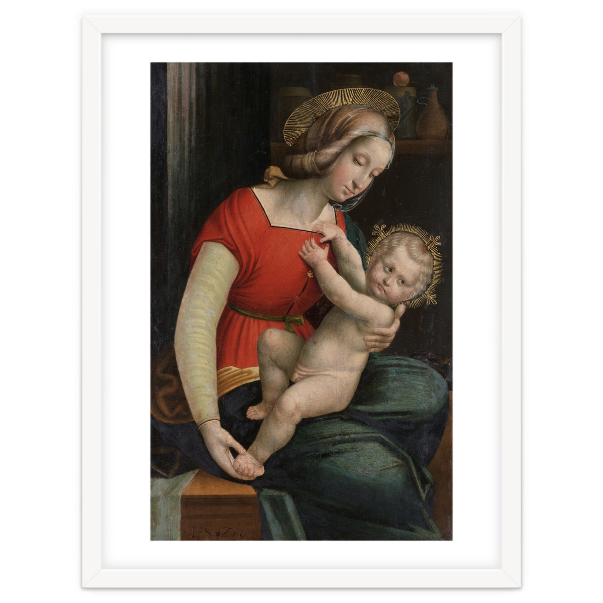 Defendente Ferrari – Madonna and Child (1526)