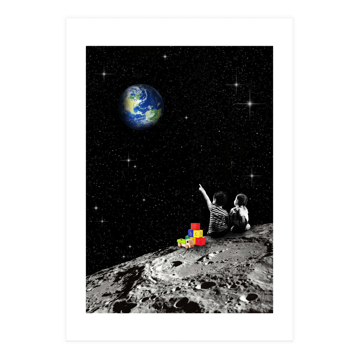 Together From The Moon (Print Only)