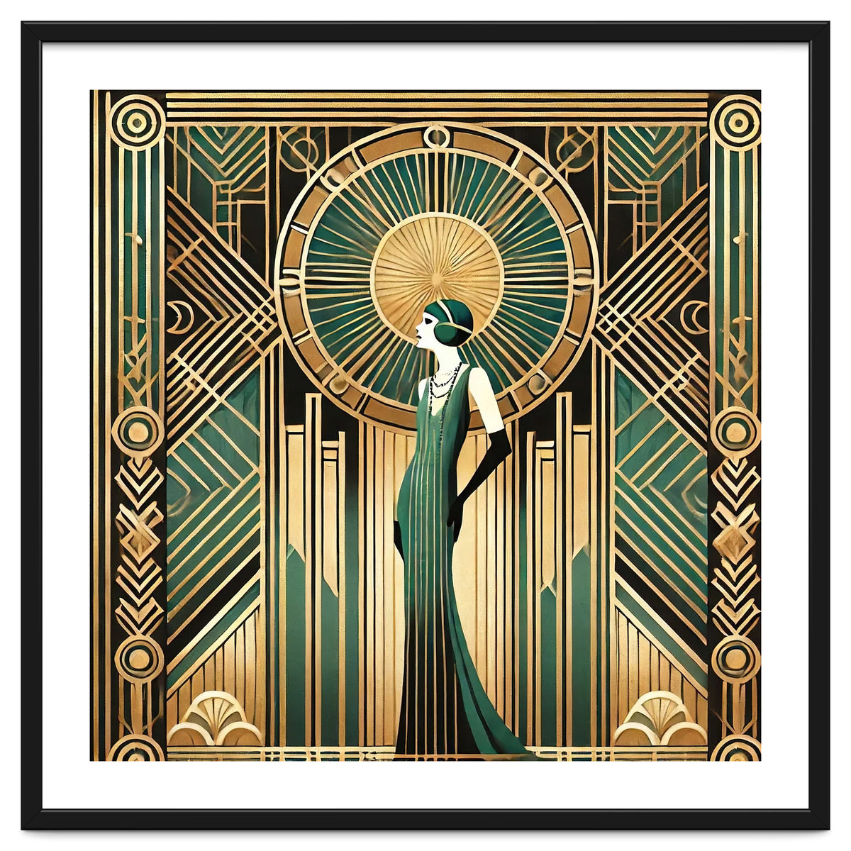 Opulent Elegance A Tribute To Art Deco