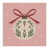 Christmas Flower Globe (Print Only) thumbnail