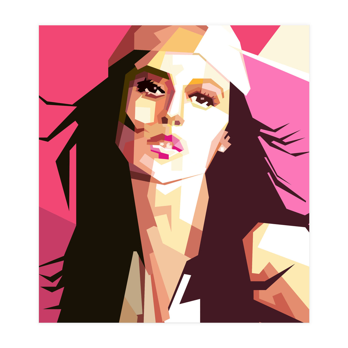 Beauty Monica Bellucci Actress Art Retro (Print Only)