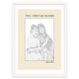 Two Venetian Women – Eugene de Blaas (ascii art) thumbnail
