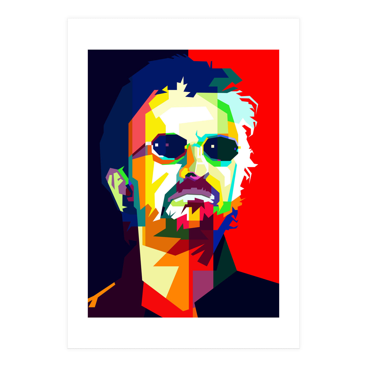 Ringo Starr The Beatles Music Art WPAP (Print Only)