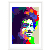 Jimi Hendrix Rock And Blues Music Pop Art