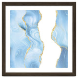 Blue & Gold Glitter Agate Texture 07 thumbnail