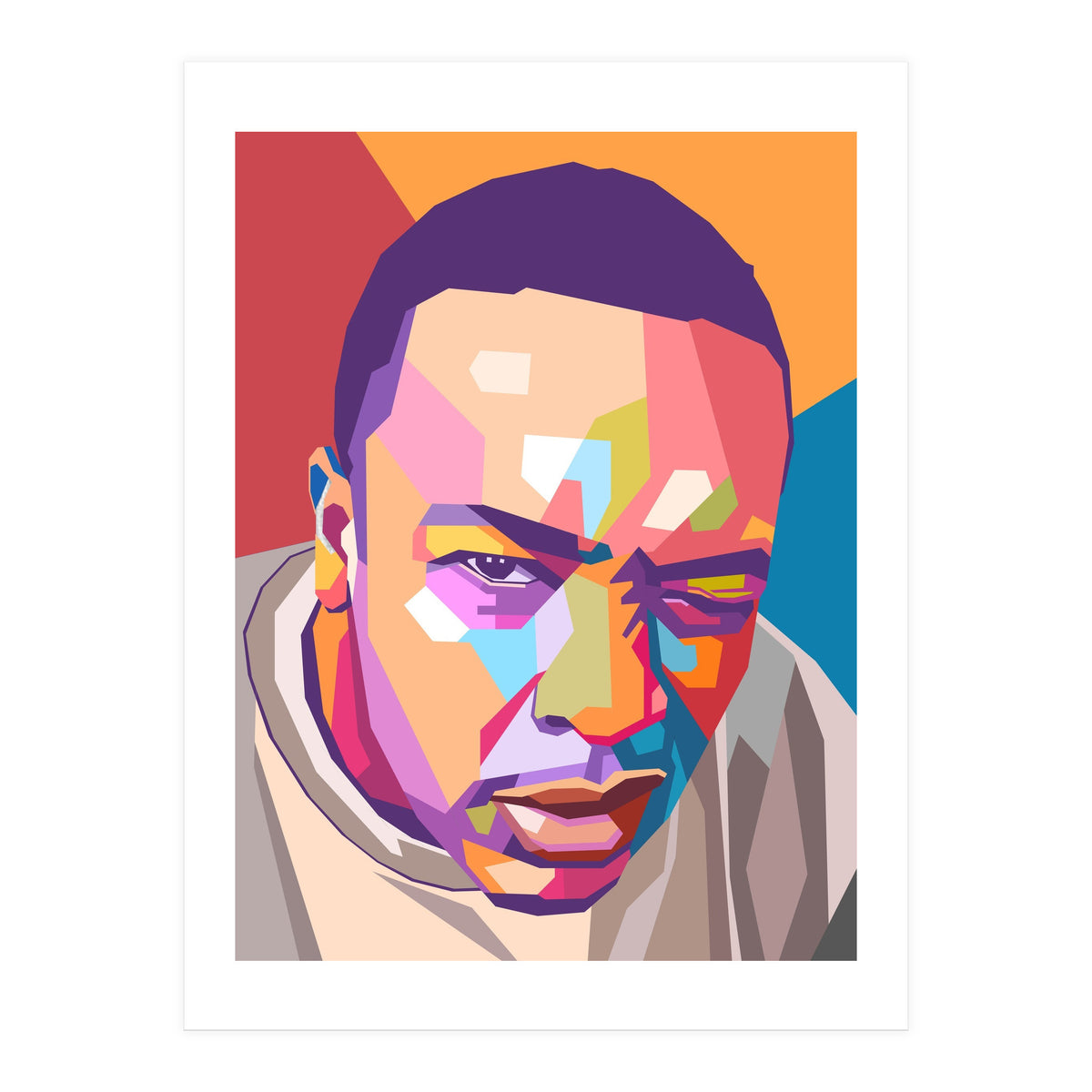 Dr Dre pop art portrait (Print Only)
