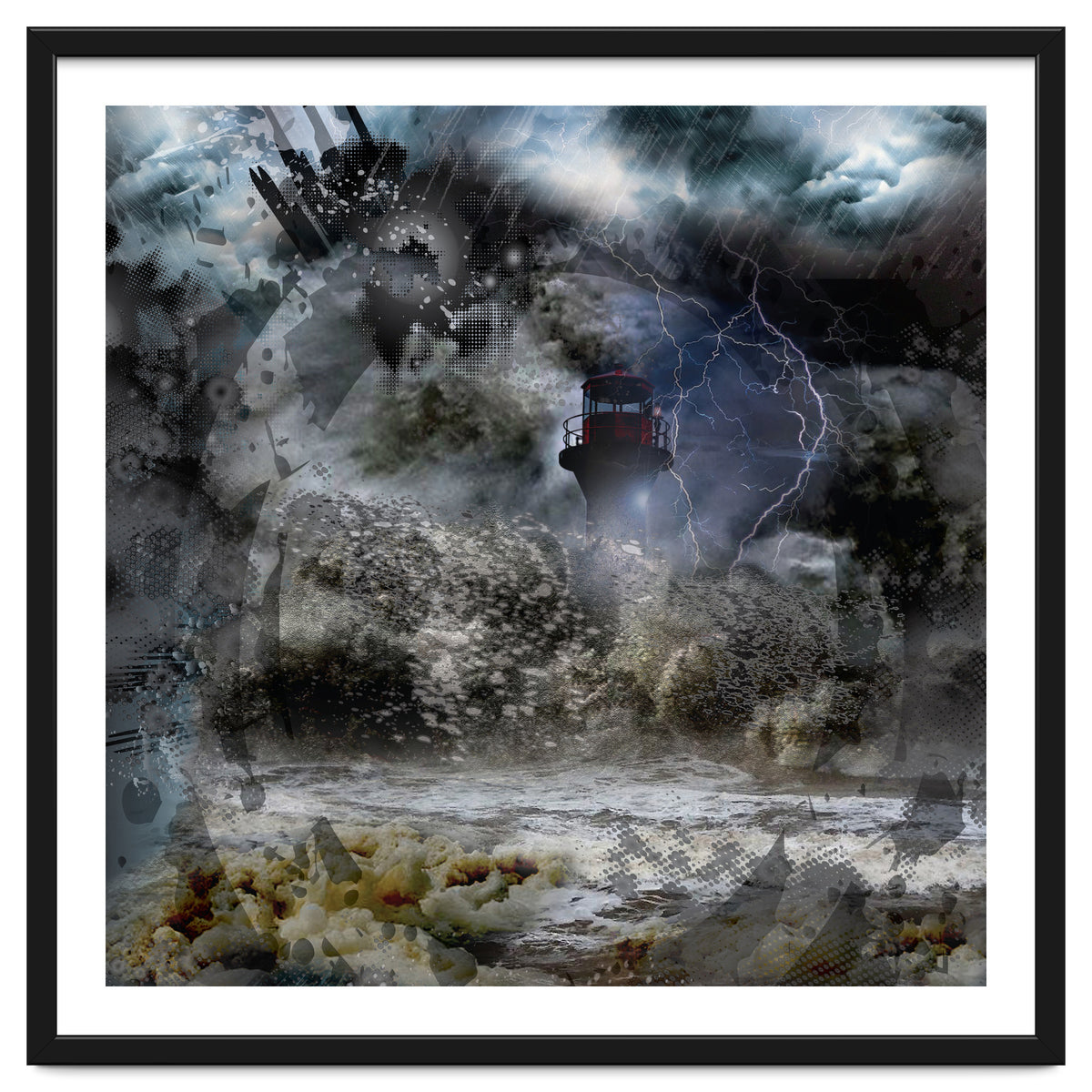 Lighthouse Storm
