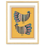 Striped Bird Pair II thumbnail