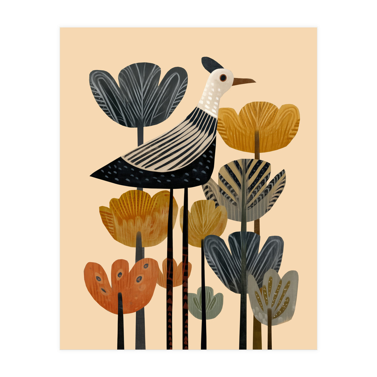 The Blooming Bird (Print Only)