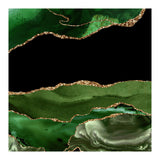 Green & Gold Agate Texture 16 (Print Only) thumbnail