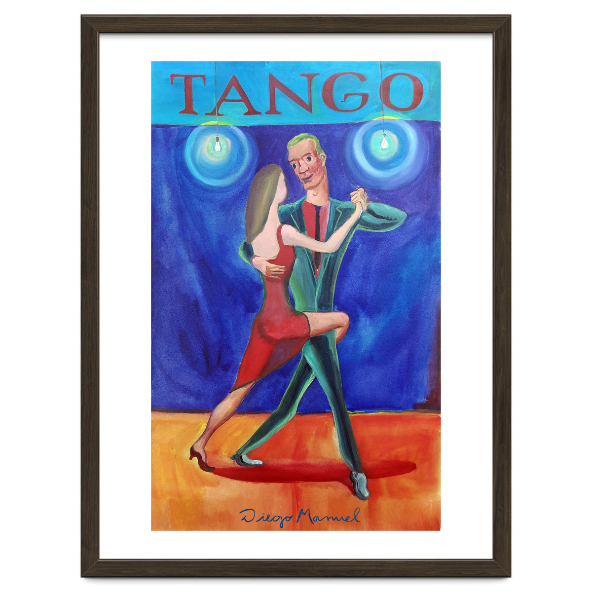 Afiche De Tango