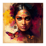 Golden Butterfly Hindu Portrait (Print Only) thumbnail