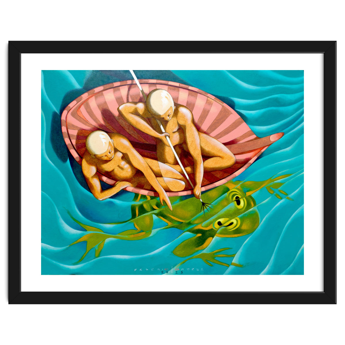 The capture of the giant frog