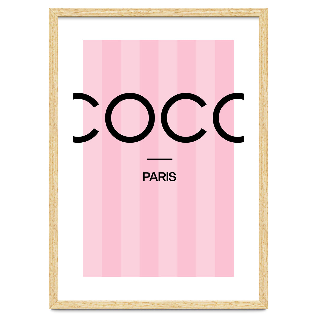 Paris Fashion Quote Art, Coco Chanel, Chic Decor