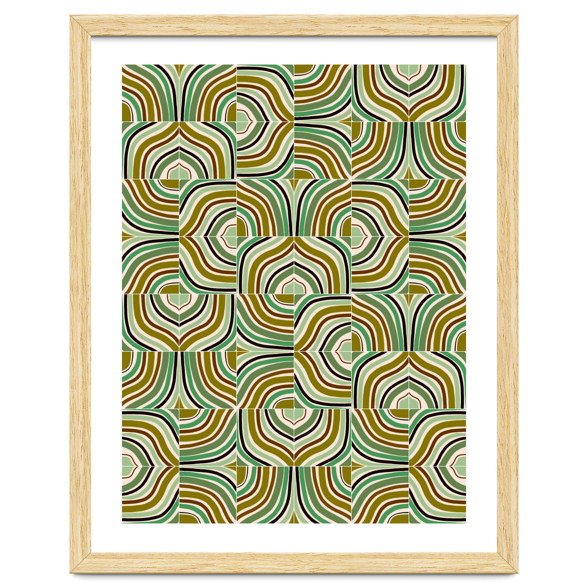 Jade Rainbow Mixed Tiles