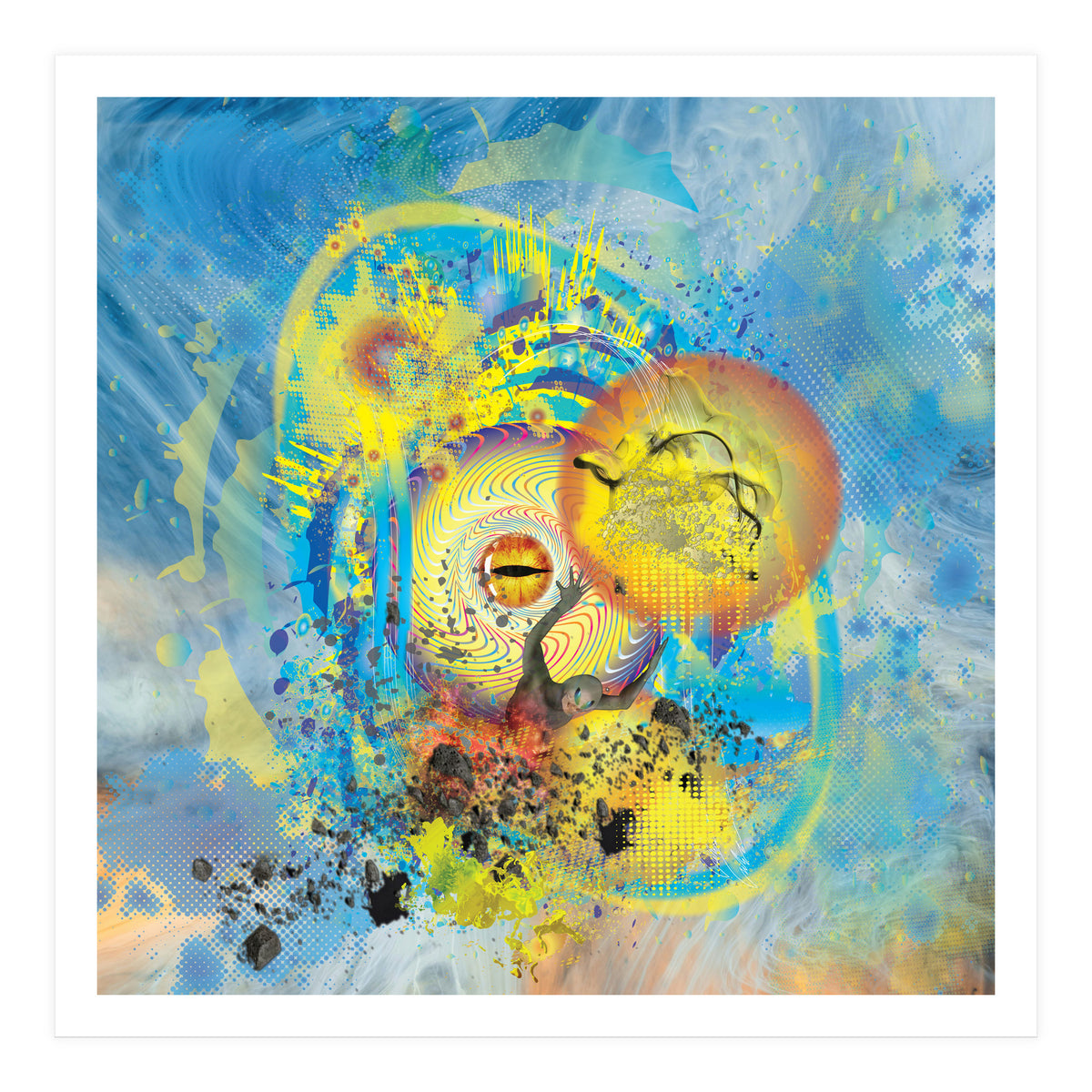 Alien Extraterrestrial Galaxy (Print Only)