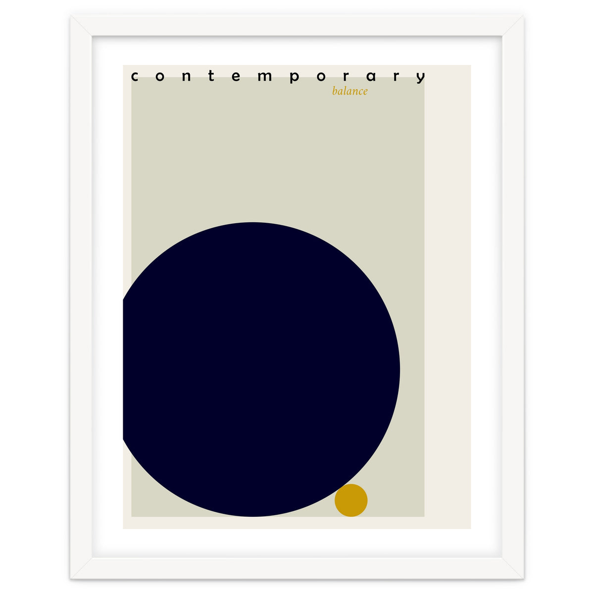 expectant iteration contemporary balance