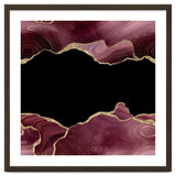 Burgundy & Gold Glitter Agate Texture 04 thumbnail