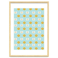 Minimalist Finn And Jake Seamless Cartoon Pattern