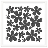 Grey Flowers Pattern thumbnail