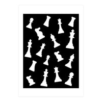 Chess Game Pieces  (Print Only)