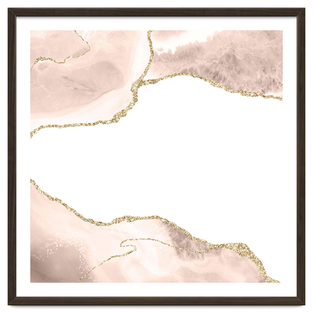 Ivory & Gold Agate Texture 06